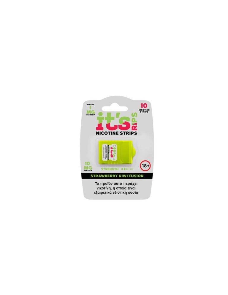 IT`S RIPS - Strawberry Kiwi Fusion Nicotine Strips 1mg