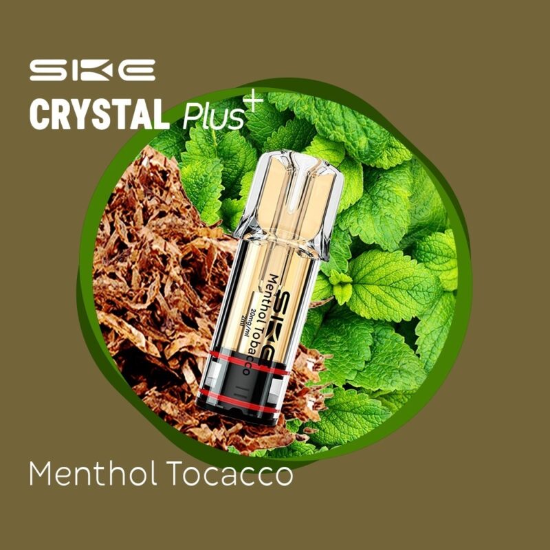 SKE Crystal Plus Pod Menthol Tobacco 20mg 2ml